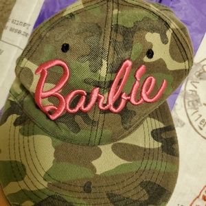 Camo Barbie hat